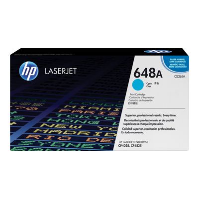 HP 648A - cyan - cartouche laser d'origine