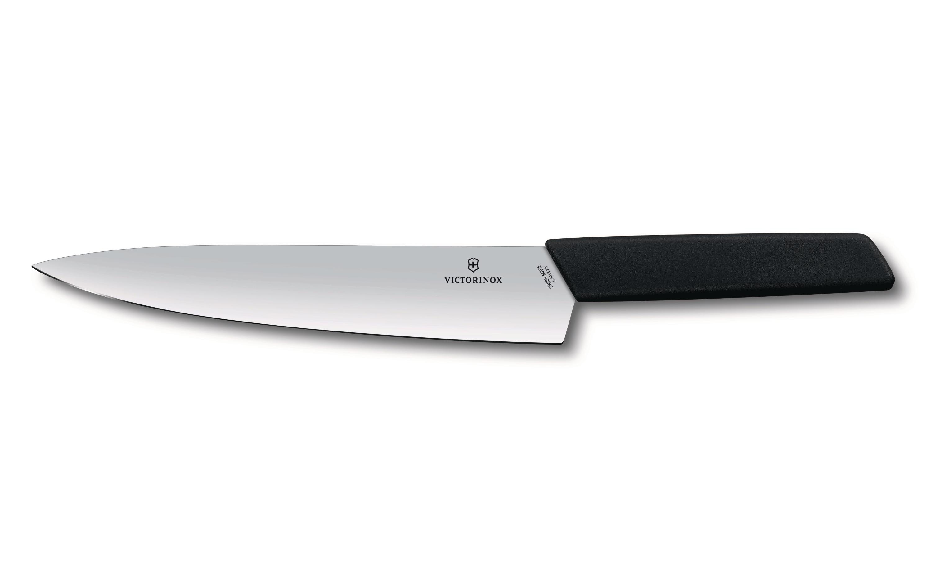 Tranchiermesser Swiss Modern SchwarzSchinkenmesser