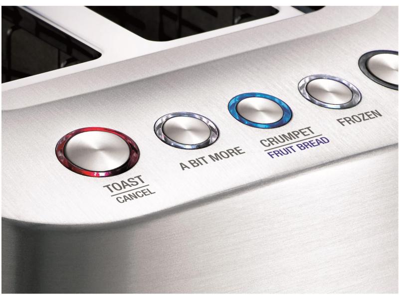 Sage Toaster The Smart Toast Silber Klassischer Toaster, Silber