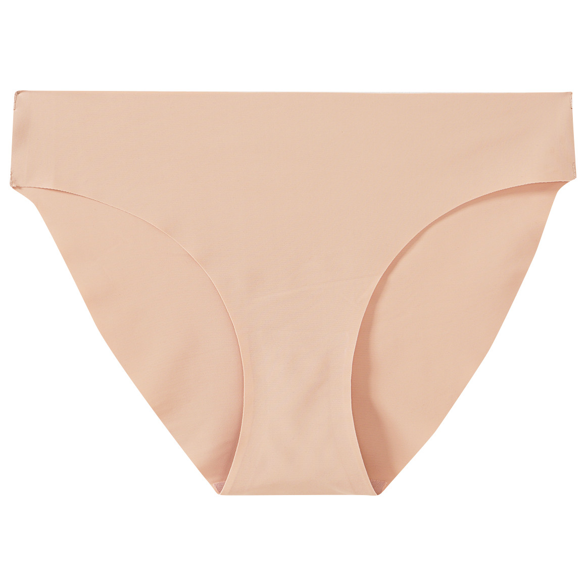 Gina Benotti Damen Seamless-Slip aus glatter Mikrofaser beige