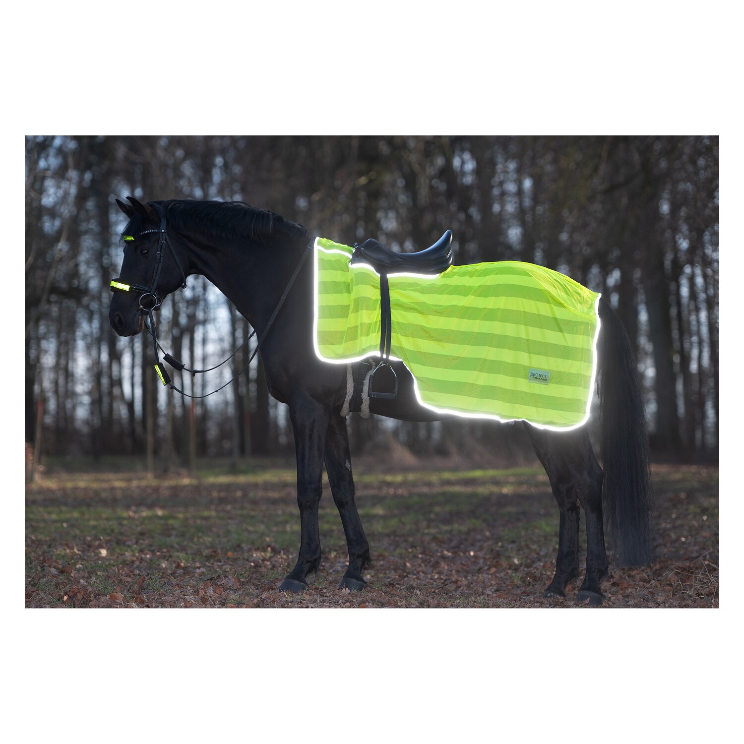 PROTECT by Horse-Friends Ausreitdecke - neongelb