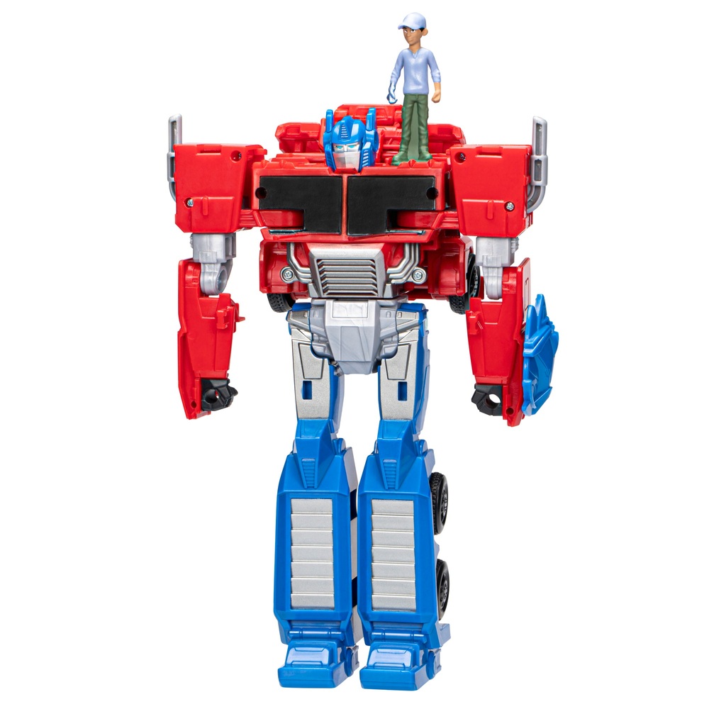 Transformers: EarthSpark Spin Changer Optimus Prime & Robby Malto Actionfiguren