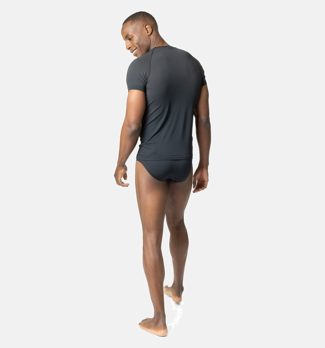 BL Top Crew Neck S/S Performance Light E