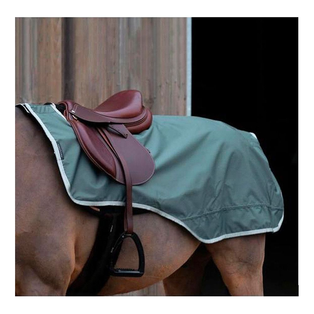 Equitheme TYREX 600D - Couvre-reins vert
