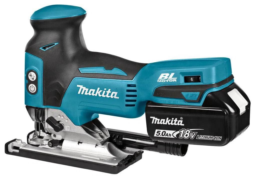 Makita DJV181RTJ Accu Decoupeerzaag 18V 5.0Ah in Mbox