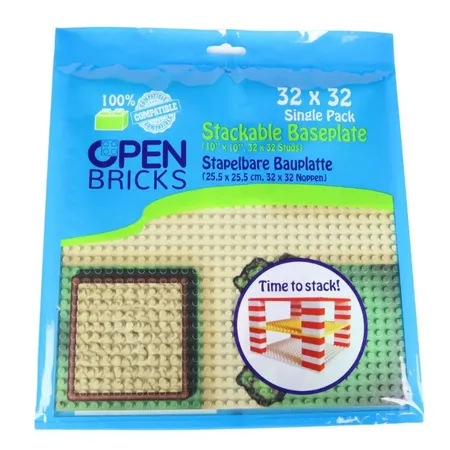 OPEN BRICKS® Bauplatte 32x32 farm crossing