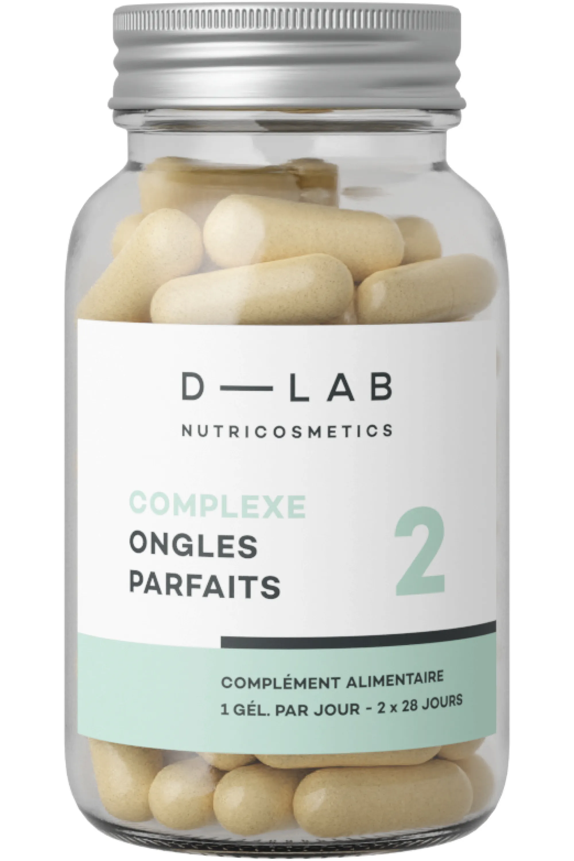 D-LAB Nutricosmetics Compléments alimentaires Complexe Ongles Parfaits-130 g