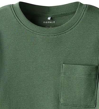 Name It T-Shirt - Rib - NmmHunter - Dark Forest