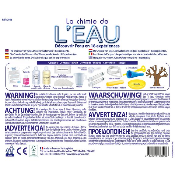 La chimie de l'eau