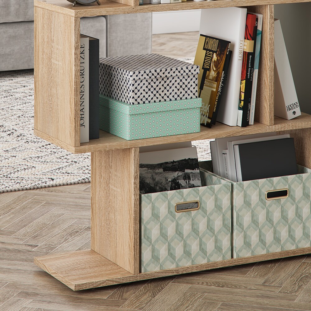 VICCO Raumteiler LEVIO Sonoma Regal Bücherregal Standregal Hochregal Wandregal