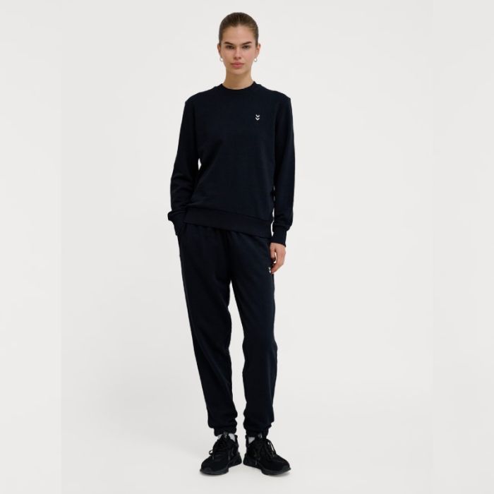 Hummel Dame Trøjer Pulse Sweat Crewneck Sort