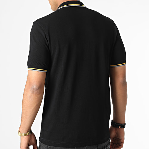 Polo Manches Courtes Twin Tipped M3600 Noir