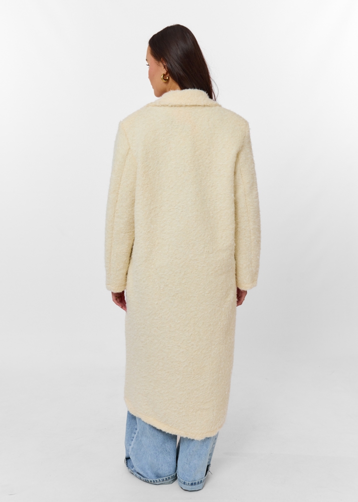 Carmen mantel jas creme