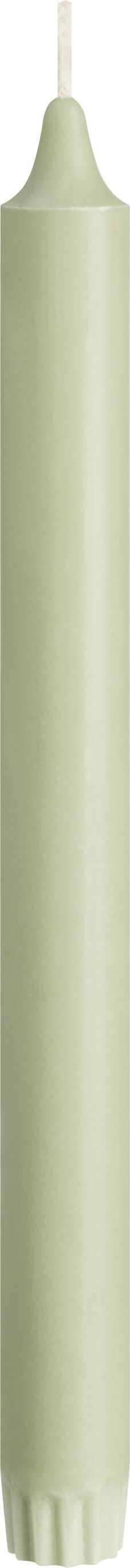 ORGANIC Stabkerze - Hellgruen / H: 24.0 cm