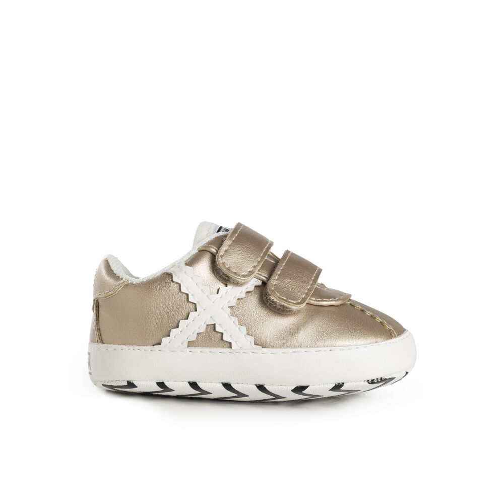 Tênis Munich Barru Zero 8245040 Dourado