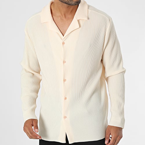 Chemise Manches Longues Saumon