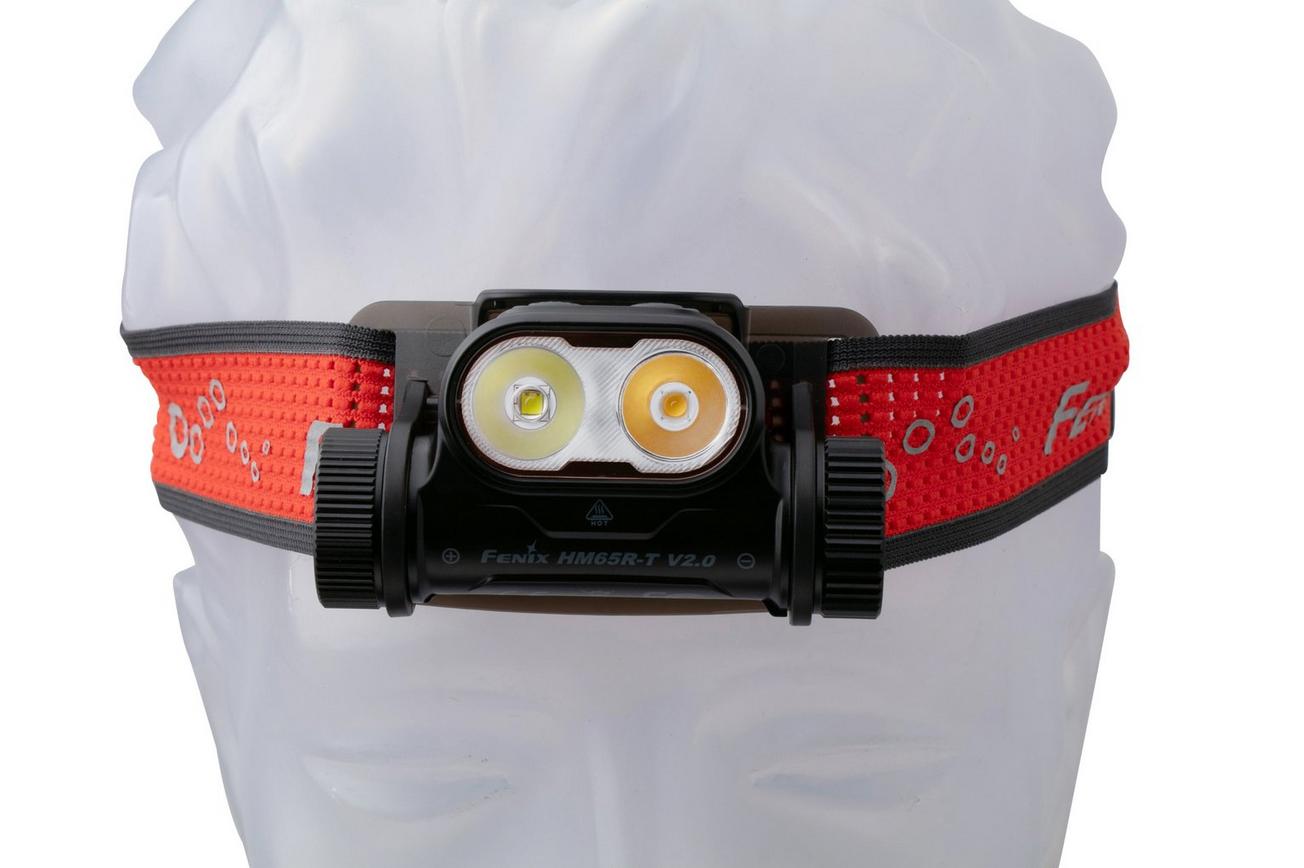 Fenix HM65R-T V2.0 Black, oplaadbare hoofdlamp, 1600 lumen