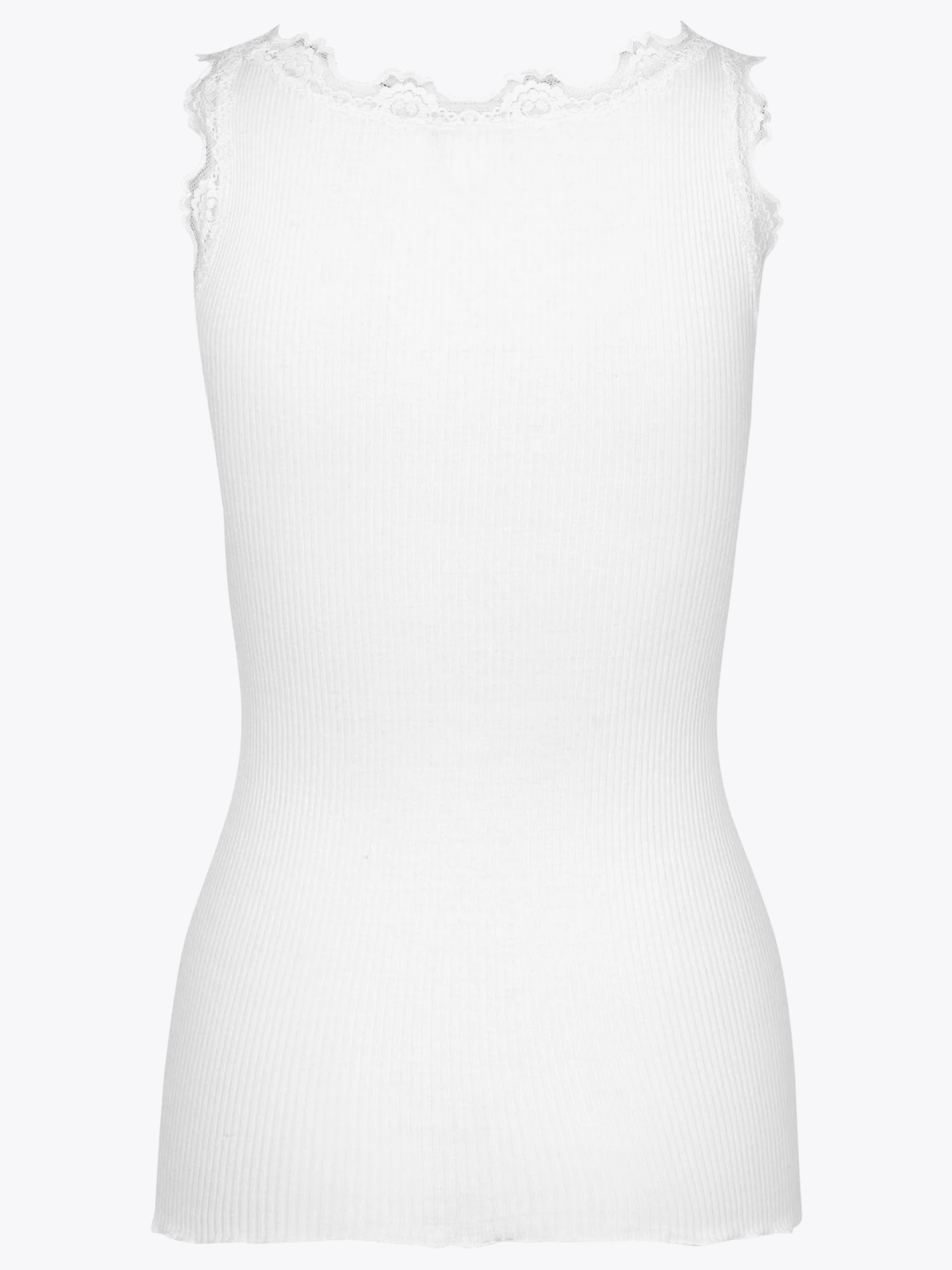 Babette Silk Top With Lace