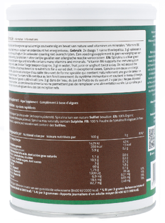 Mattisson HealthStyle Biologische Spirulina Poeder 125GR