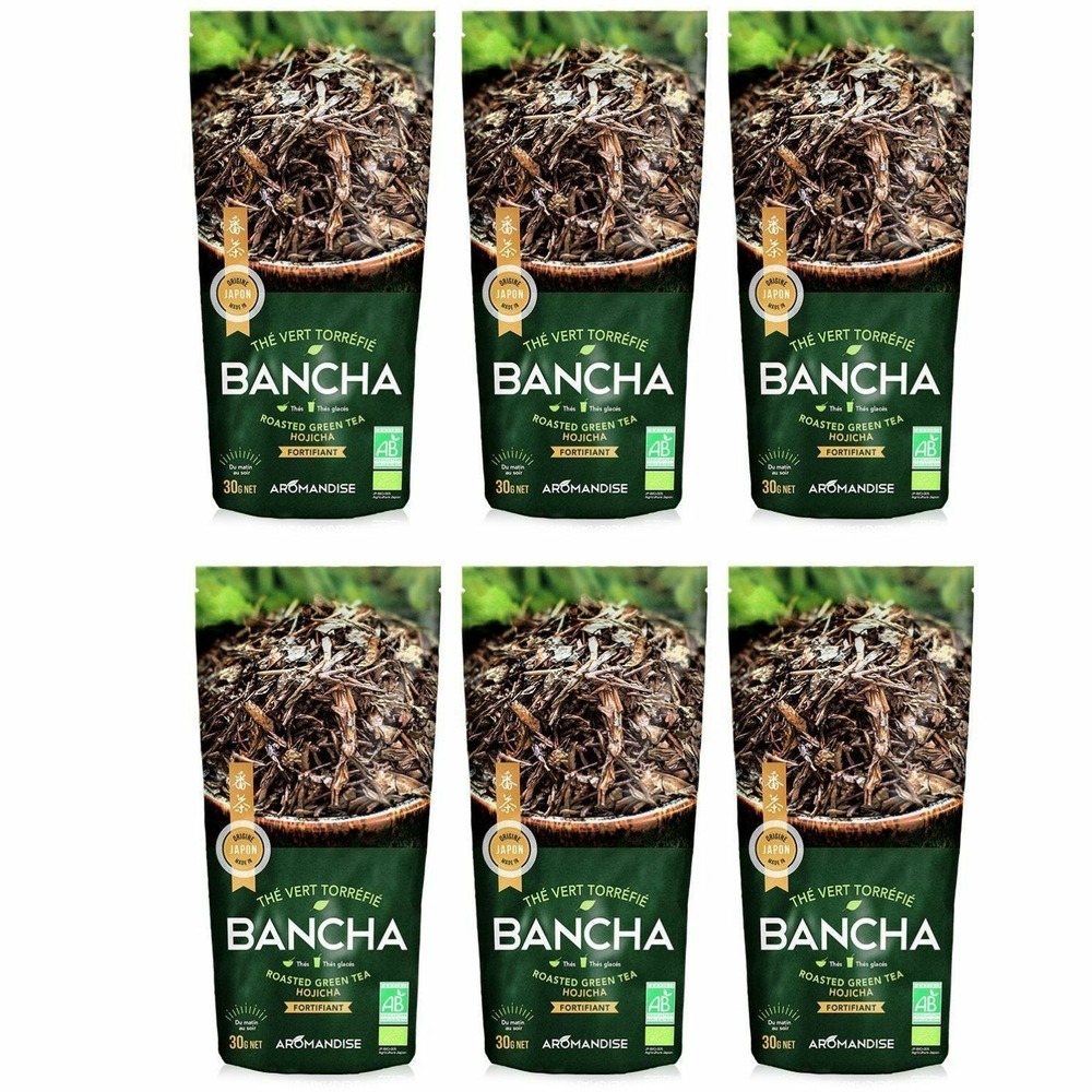 Thé vert bio japonais bancha hojicha 180 g