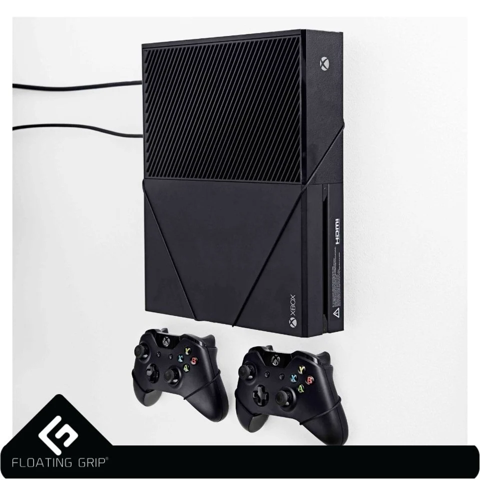 FLOATING GRIP® beslag til Xbox One konsol og controllers, Sort