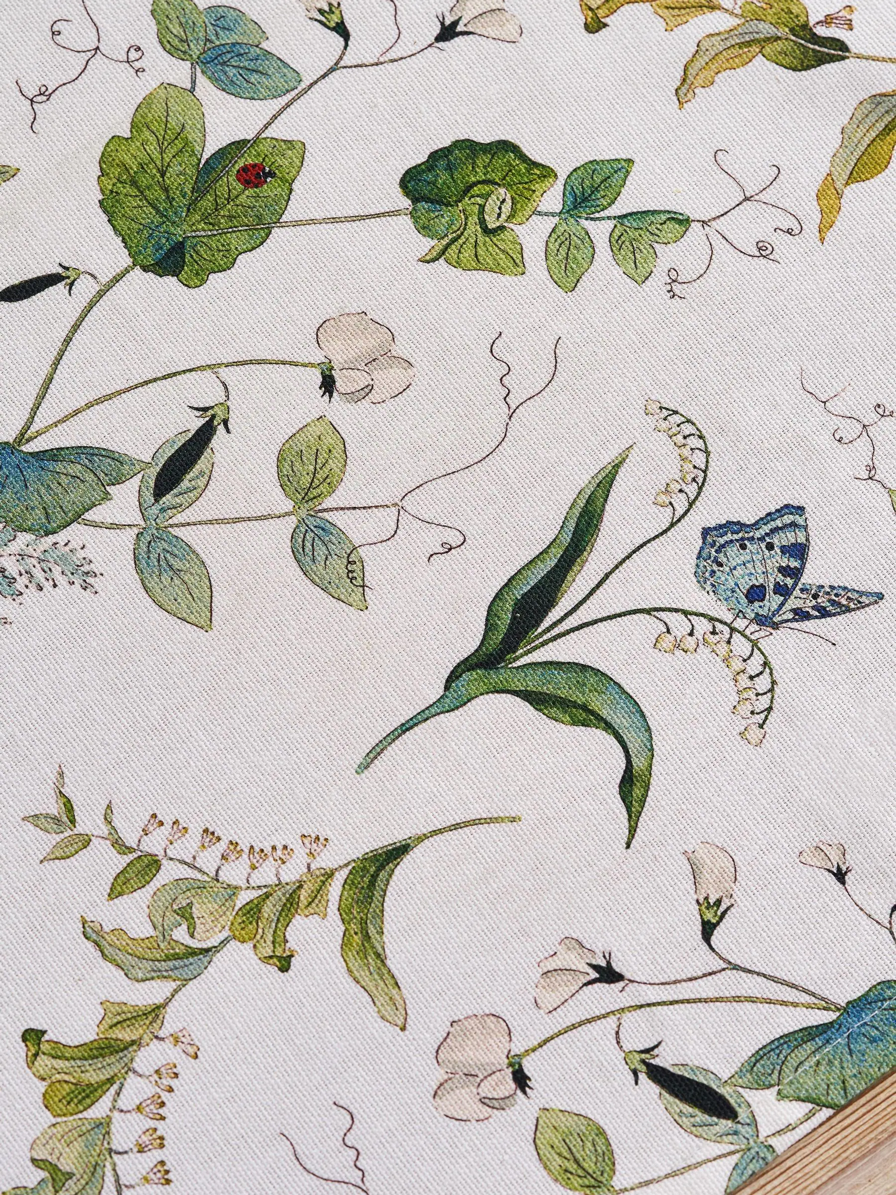 Sophie Allport Wild Floral Print Cotton Table Runner
