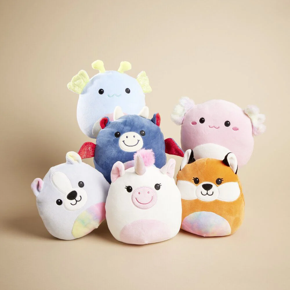 Peluche Squishmallow animaux- 6 modèles