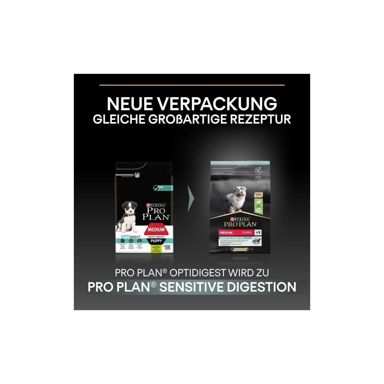 PRO PLAN Puppy Medium Sensitive Digestion Lamm 12 kg
