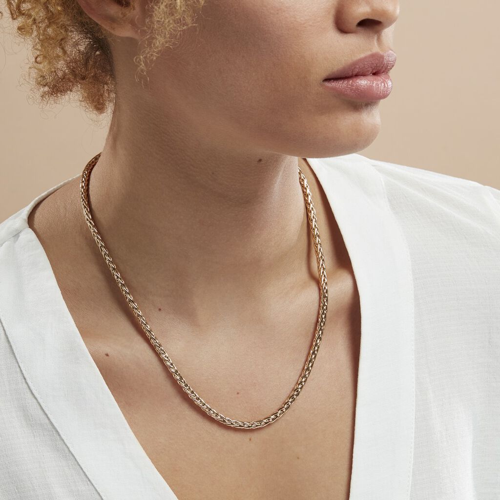 Collier Plaqué Or Jaune Avelyne