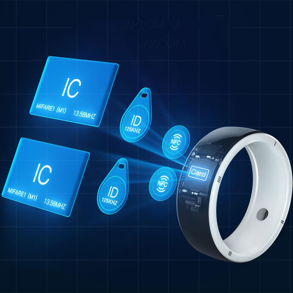 Multifunktion NFC / IC / ID Smart Ring (18.5mm Durchmesser) - Schwarz