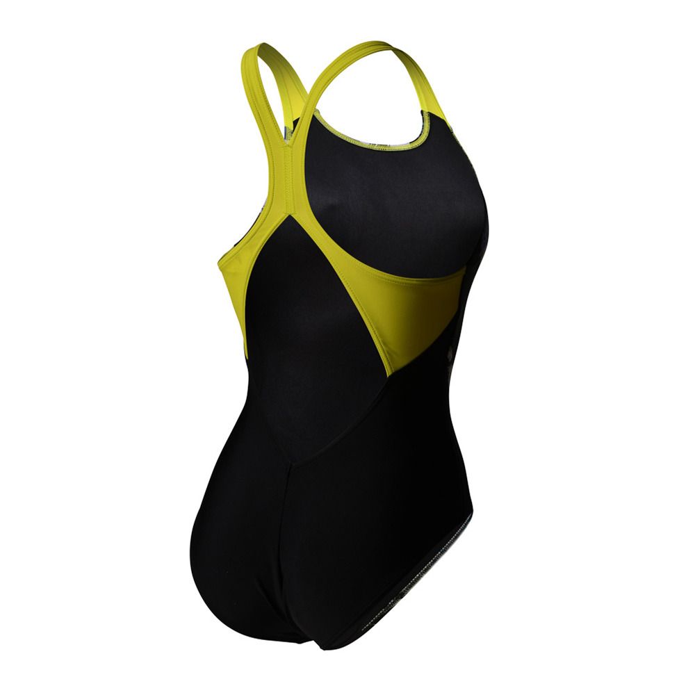 Arena WAVES BREAKING - Maillot de bain 1 pièce Femme black multi/black/soft gre