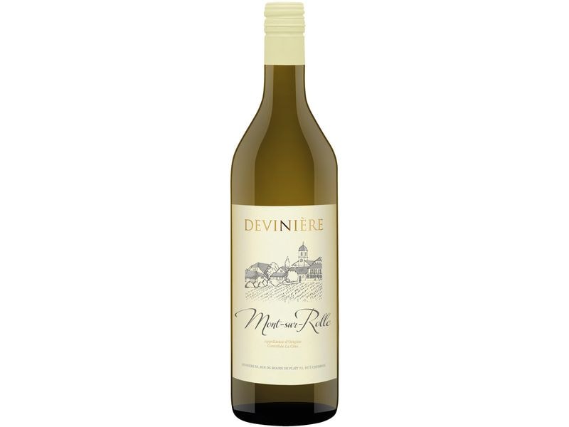 Devinière Mont-sur-Rolle – La Côte 0.75 l Ausgewogener Weisswein aus der Schweiz