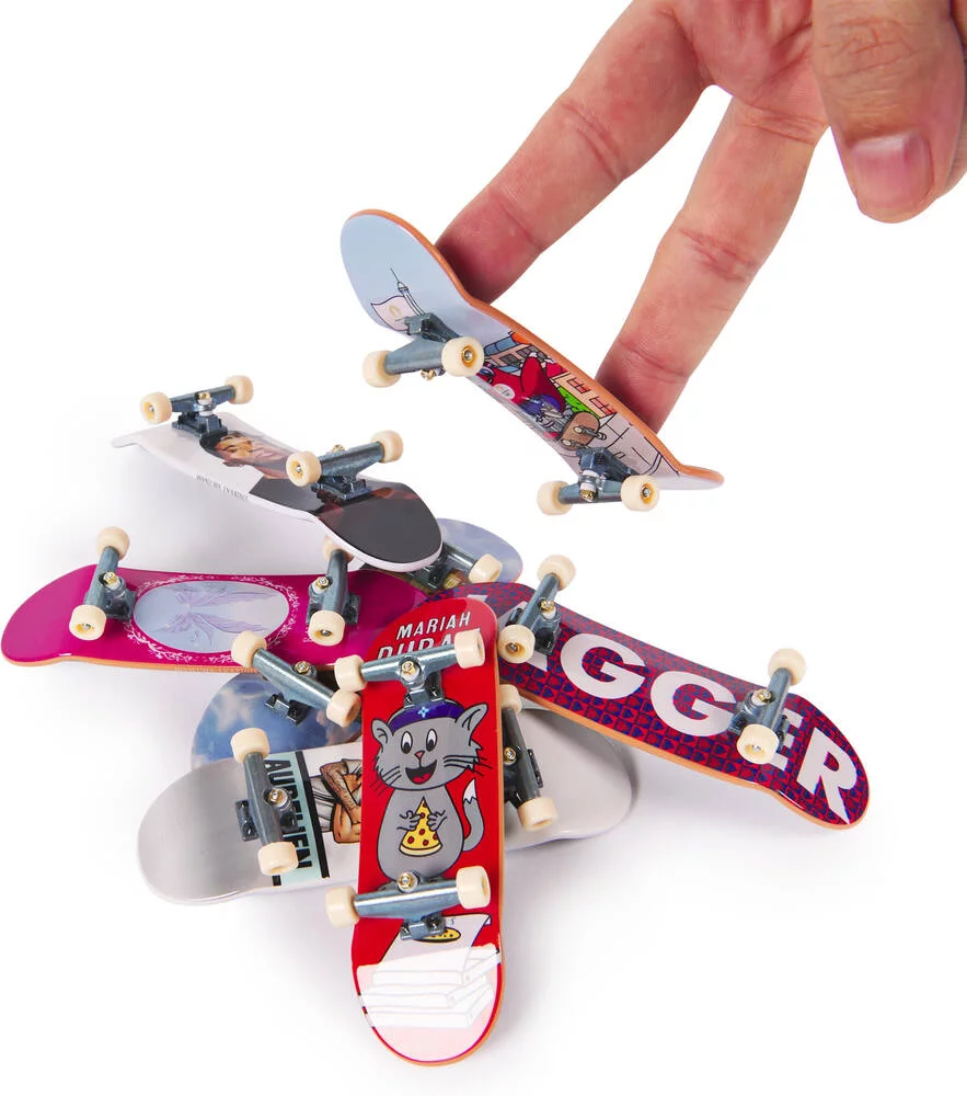TECH DECK -  COFFRET JEUX OLYMPIQUES PARIS 2024 - 8 FINGER SKATES