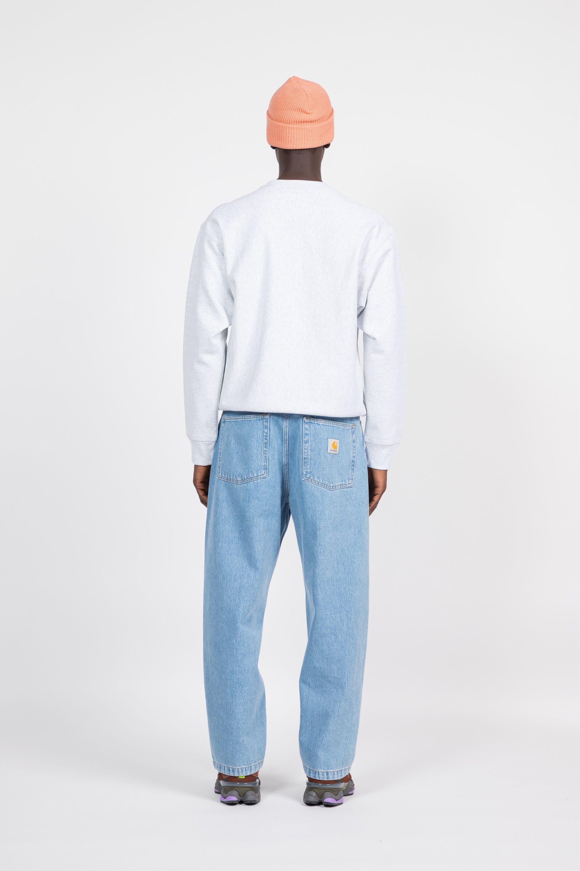 CARHARTT WIP Sweatshirt AMERICAN SCRIPT Gris
