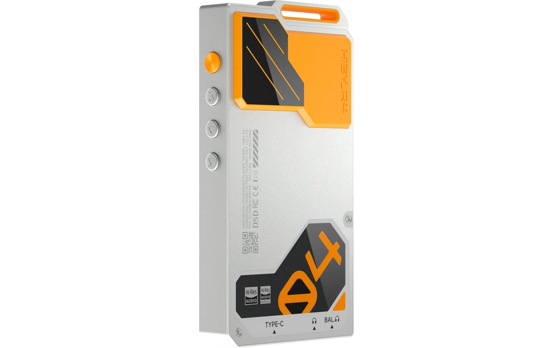 HiRes-Player R4 Orange; Silber<br>4-Wege Hi-Fi Android DAP