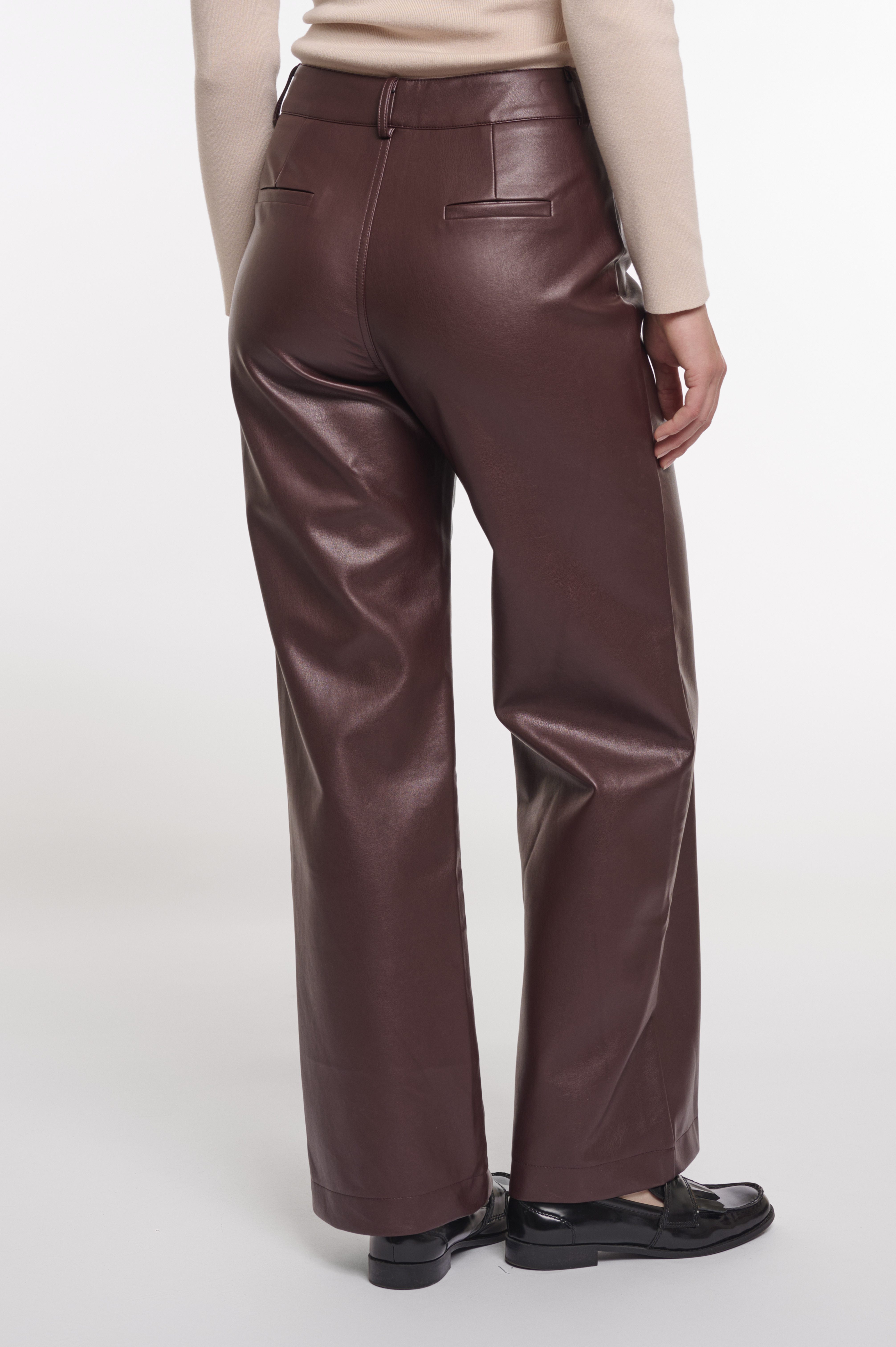 Rino & Pelle - Corian Regular Length Pants - Chocolate Bean