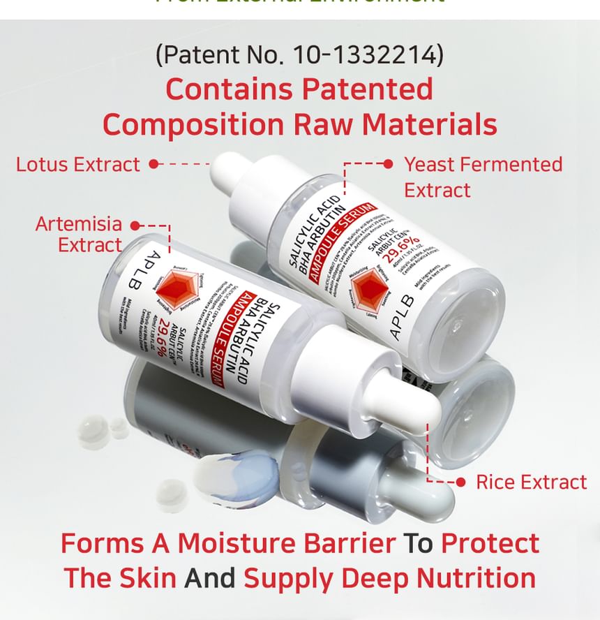 APLB - Salicylzuur BHA Arbutine ampulserumset