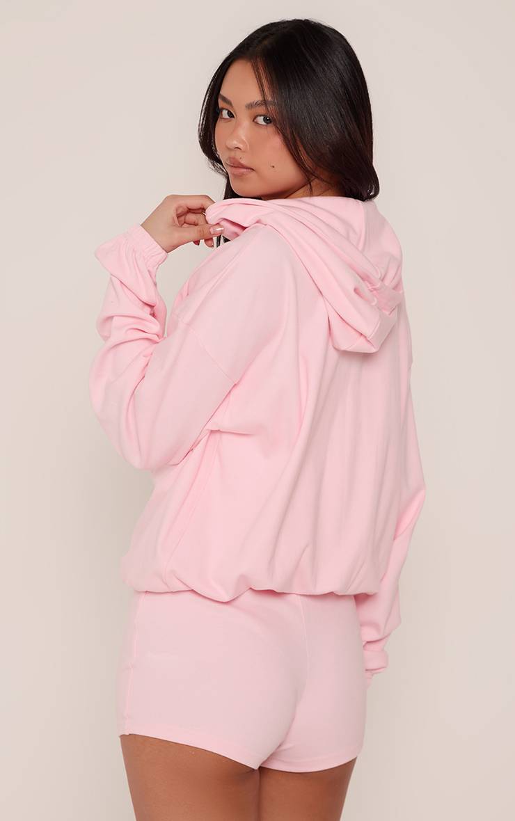 Rose Short Brodé Plt Super Doux