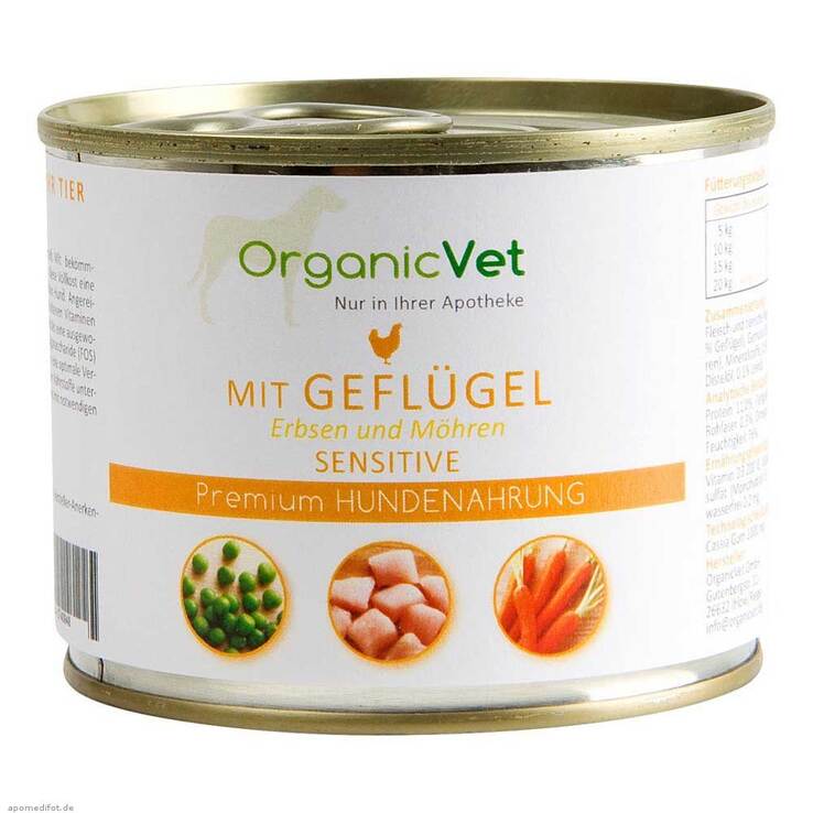 Dosennahrung Hund Sensitive Geflügel, 200 g
