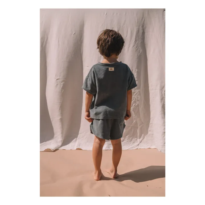Studio Bohème T-shirt Essential Eponge | Bleu gris