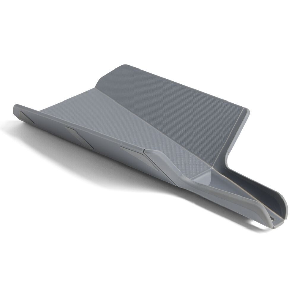 Planche à découper pliable en plastique gris 38x21cm