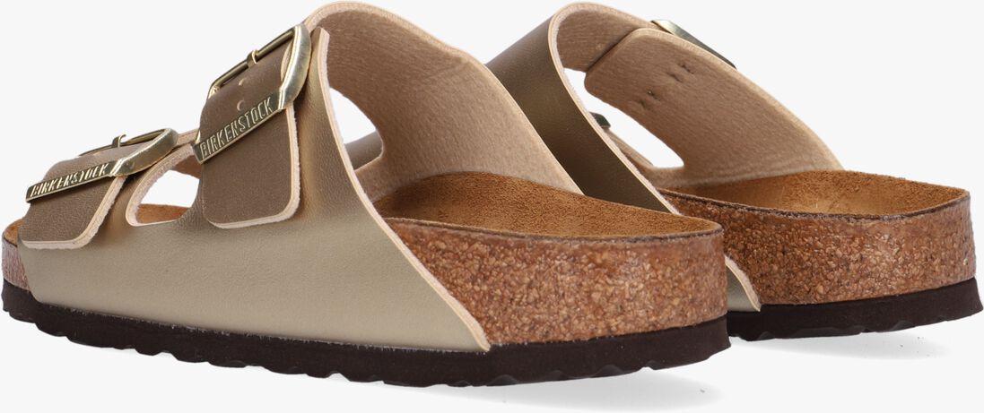 BIRKENSTOCK gouden birkenstock slippers arizona dames