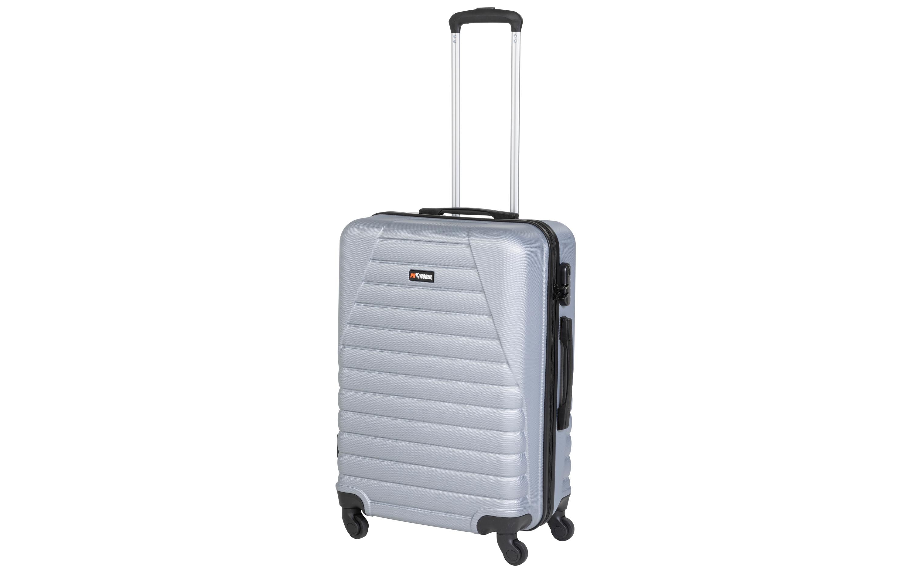 Reisekofferset World Superb 2-teilig, Silbergrau<br>Zwei Trolleys unterschiedlicher Grösse