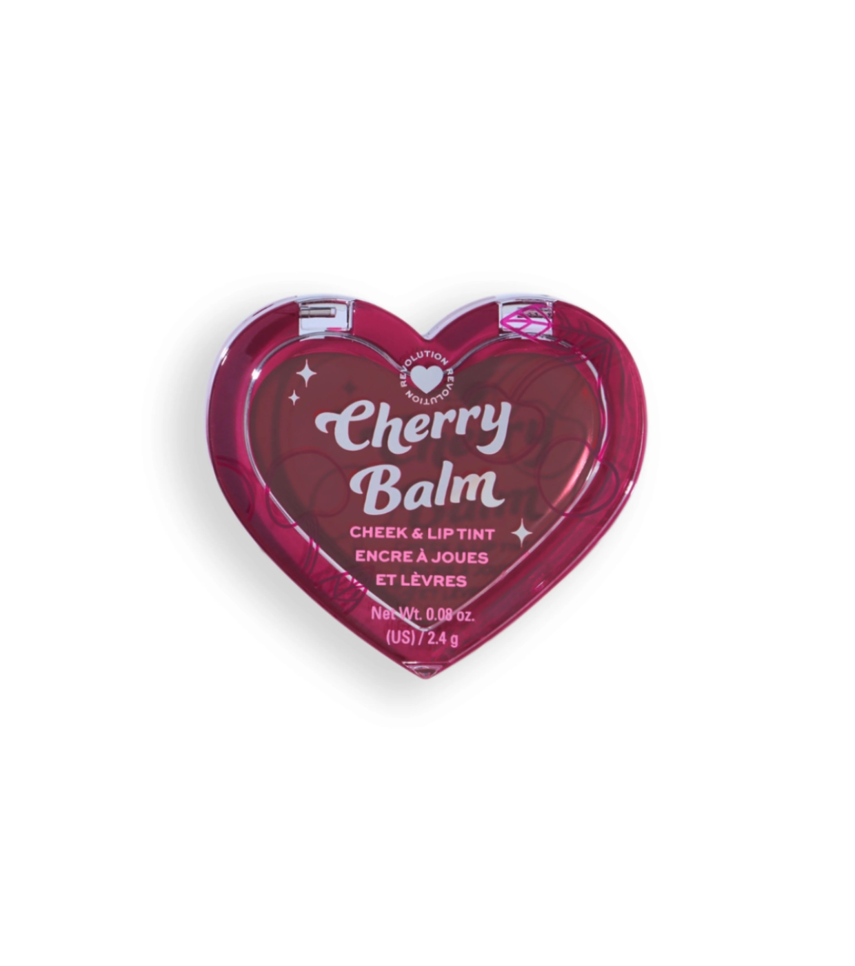 I Heart Revolution - *Midnight Cherry* - Bálsamo para Lábios e Bochechas - Black Berry