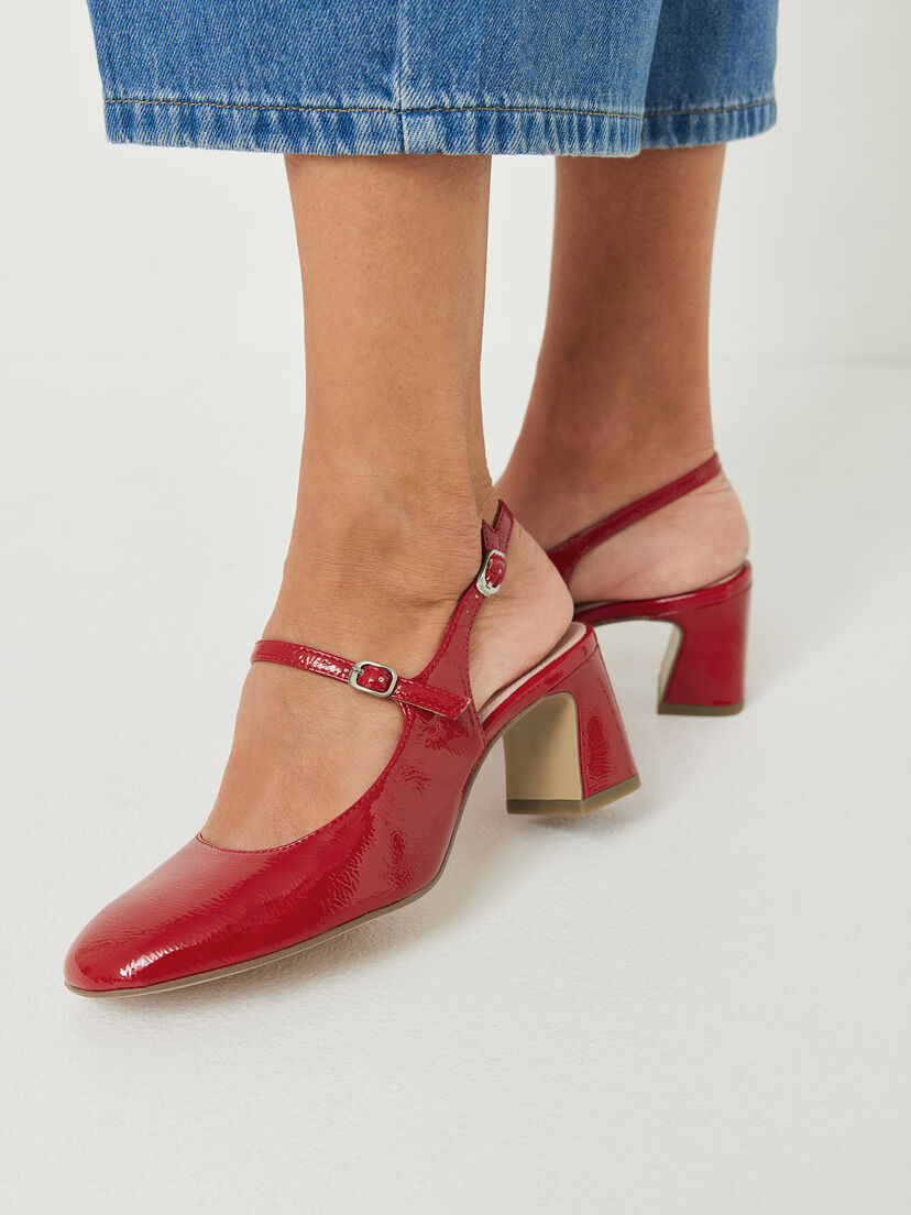 Slingpumps - rood