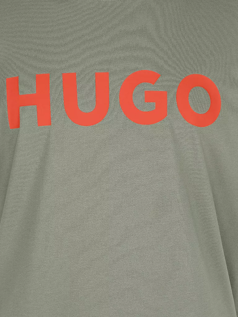 HUGO T-Shirt DULIVIO grün