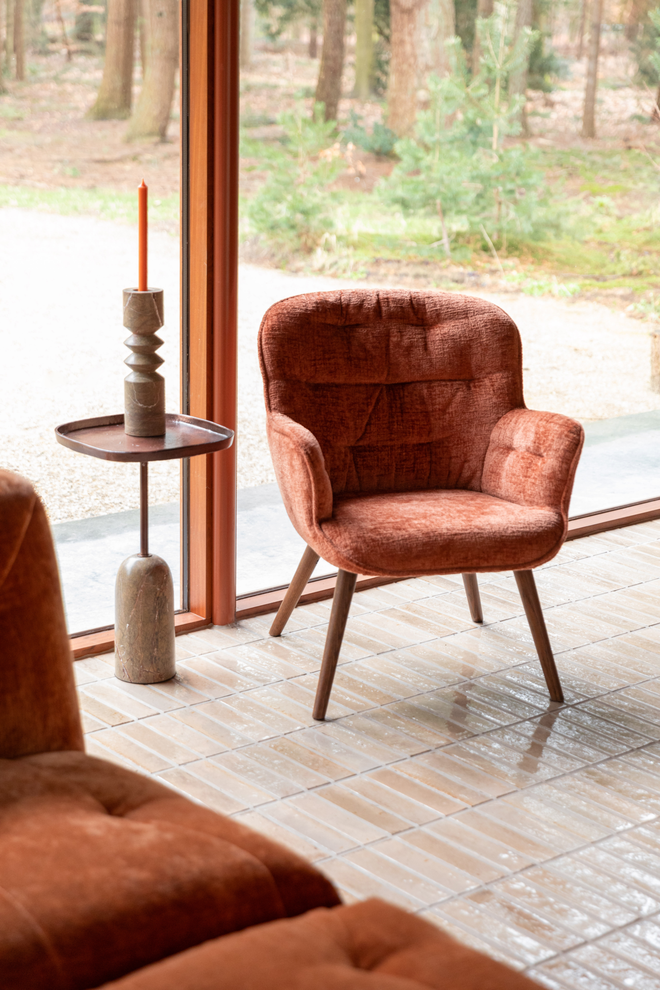 Fauteuil Lenn Plum