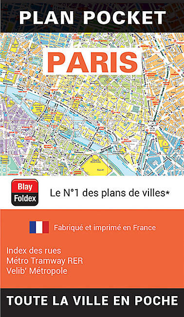 BLAY FOLDEX - PARIS PLAN POCKET