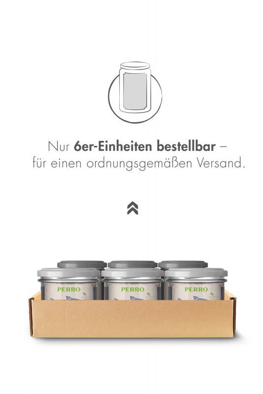PERRO Geniesser Glas Katze SET Weißfisch mit Grünlippmuschel
