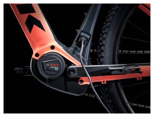 VTT Électrique Semi-Rigide Trek Powerfly 4 Shimano Deore 10V 625Wh 27.5'' Rouge Corail Gén 4
